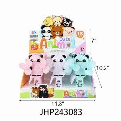 HAND PRESS FAN - PANDA (18PC/BX) 8BX/CS