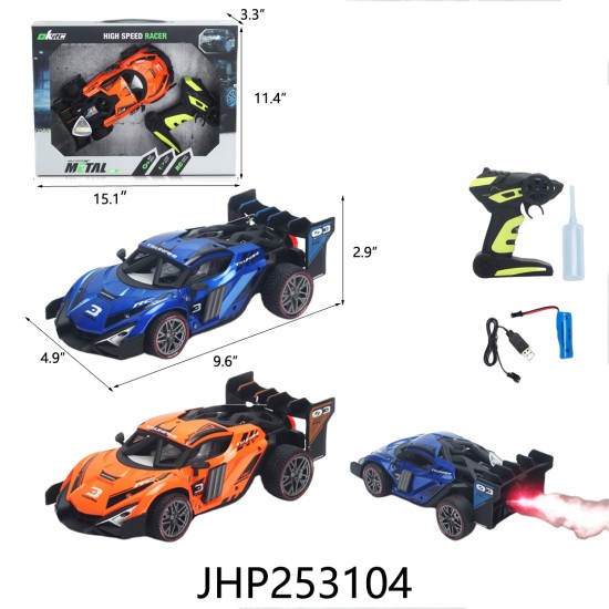 2.4G R/C CAR W/LIGHT/ BATTERY/USB CHARGER 6PC/2BX/12PC/CS