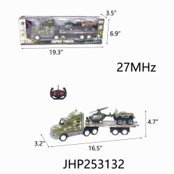 R/C PLATFORM TRAILER(CAMOGREEN)  8PC/2BX/16PC/CS