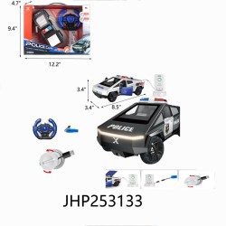 R/C POLICE CAR W/ BATTERY/USB CHARGER 6PC/2BX/12PC/CS