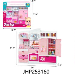 MINI HOME SET TOY W/MUSIC 12PC/CS