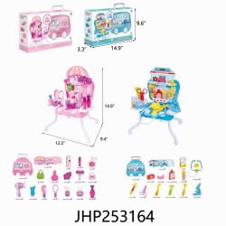 DOCTOR SET/BEAUTY SET (PINK/BLUE) 8PC/2BX16PC/CS
