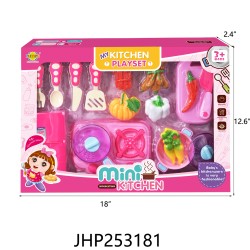 KITCHEN SET (GIRLS STYLE) 6PC/2BX/12PC/CS