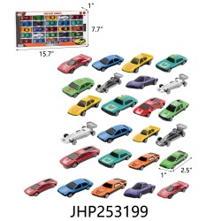 F/W DIE CAST CAR (25PC/PK) 24PK/2BX/48PK/CS F/W DIE CAST CAR (25PC/PK) 24PK/2BX/48PK/CS
