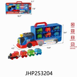 FRICTION TRAIN TRUCK W/LIGHT/MUSIC (BLUE) 6PC/2BX/12PC/CS