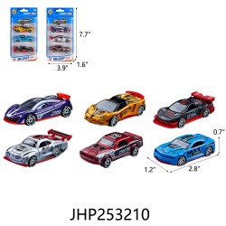 1:64 F/W DIE CAST CAR 6 ASST (3CT) 36PK/2BX/72PK/CS