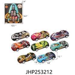 CAR PLAY SET - RACING CAR SET 12PC/2BX/24PC/CS CAR PLAY SET - RACING CAR SET 12PC/2BX/24PC/CS