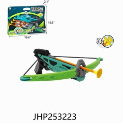 BOW & ARROW SET (GREEN) 12PC/2BX/24PC/CS