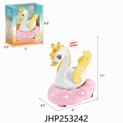 B/O SWAN W/LIGHT/MUSIC  12PC/2BX/24PC/CS