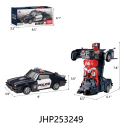 B/O TRANSFORMER POLICE CAR 18PC/2BX/36PC/CS