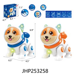 B/O CARTOON DOG W/L & M 2 COLOR 12PC/2BX/24PC/CS
