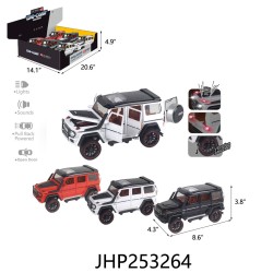DIECAST - 1:22 METAL CAR WITH MUSIC & LIGHT (6PC/BX) 4BX/CS DIECAST - 1:22 METAL CAR WITH MUSIC & LIGHT (6PC/BX) 4BX/CS