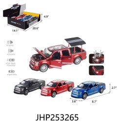DIECAST - 1:22 METAL CAR WITH MUSIC & LIGHT (6PC/BX) 4BX/CS DIECAST - 1:22 METAL CAR WITH MUSIC & LIGHT (6PC/BX) 4BX/CS