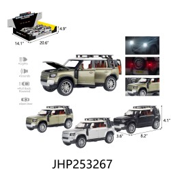 DIECAST - 1:22 METAL CAR WITH MUSIC & LIGHT (6PC/BX) 4BX/CS DIECAST - 1:22 METAL CAR WITH MUSIC & LIGHT (6PC/BX) 4BX/CS