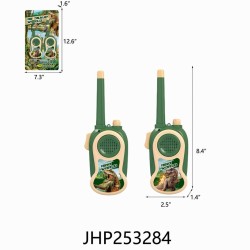 WALKIE TALKIIE (GREEN) 24PC/2BX/48PC/CS