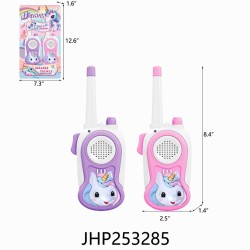 WALKIE TALKIIE (PINK/PURPLE) 24PC/2BX/48PC/CS