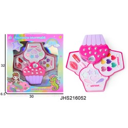 MAKE UP TOY SET CUP CAKE STYLE 18PC/CS