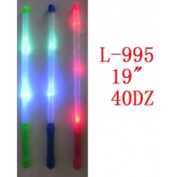 LIGHT UP WAND - MIX COLOR 10DZ/4BX/40DZ/CS