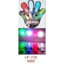 LIGHT UP RING - FINGER LIGHT 10DZ/4BX/40DZ/CS