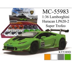 KT5389D1:36 5 LAMBORGHINI HURACAN LP620 SUPER TROFE 12DZ/CS