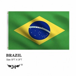 FLAG - 3FTx5FT BRAZIL 6DZ/12DZ/CS