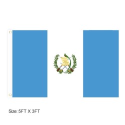 3FTx5FT GUATEMALA FLAG 12DZ/CS