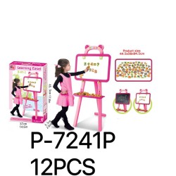 ARTBOARD LEARNING RACK PINK 12PC/CS