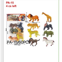 BLISTER PACK - ANIMALS SET 30PC/2BX/60PC/CS