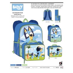 BACKPACK W/ LUNCH BOX - 16