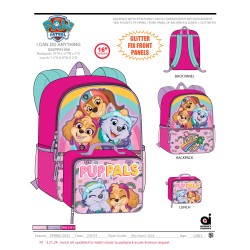 BACKPACK W/ LUNCH BOX - 16