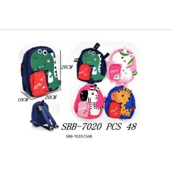 ANIMAL KIDS BACKPACK 48PC/CS