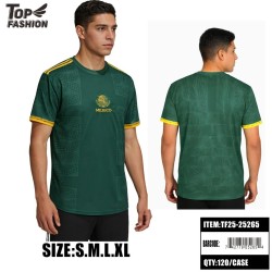 SPORT T-SHIRT MEXICO GREEN COLOR 10DZ/CS