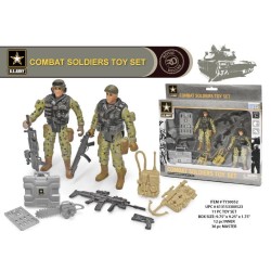 US ARMY BOXED TOY SOLDIER SET 12PC/3INNER/36PC/CS