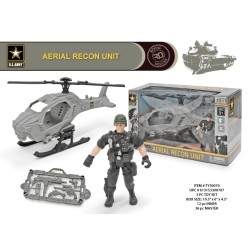US ARMY-BOXED TOY SET W/SOLIDER 12PC/3BX/36PC/CS
