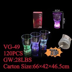 LIGHT UP - GLASS 120PC/CS