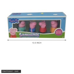 FCD PEPPA PIG SQUEEZELING 12PC/CS